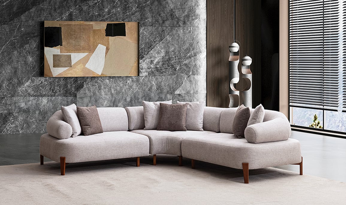 Medusa Home Mobilya - Gloria Mini Köşe Takımı
