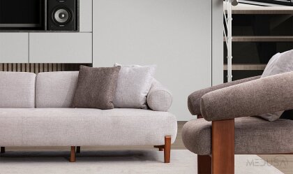 Medusa Home Mobilya - Gloria Üçlü Koltuk