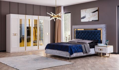Medusa Home Mobilya - Gloria Yatak Odası 6 Kapılı - Modern Yatak Odası Medusa Home Mobilya - Gloria Yatak Odası 6 Kapılı - Modern Yatak Odası