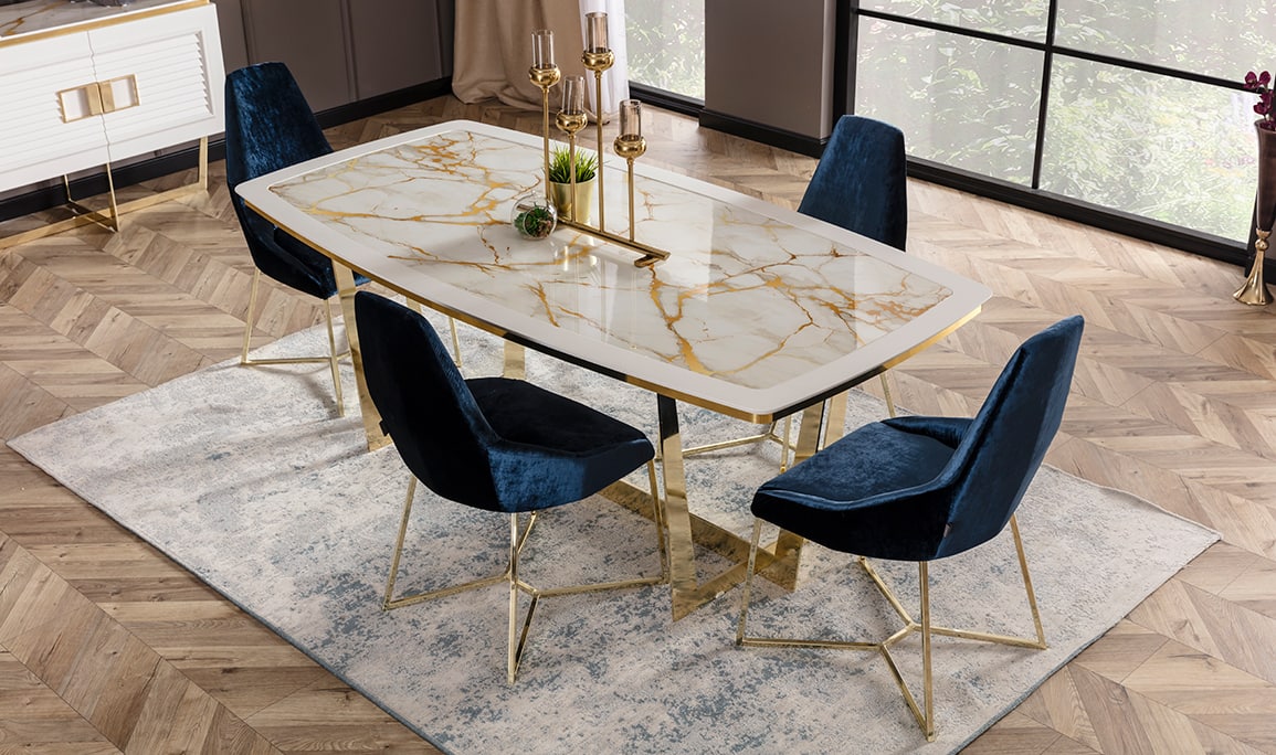 Medusa Home Mobilya - Gloria Yemek Masası