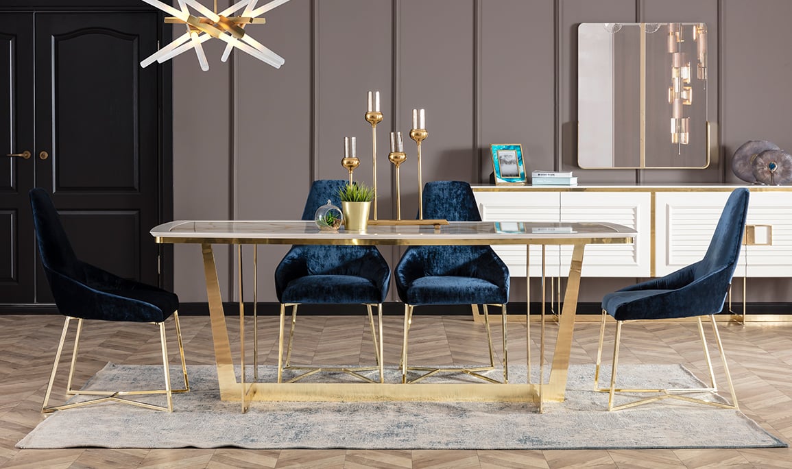 Medusa Home Mobilya - Gloria Yemek Masası
