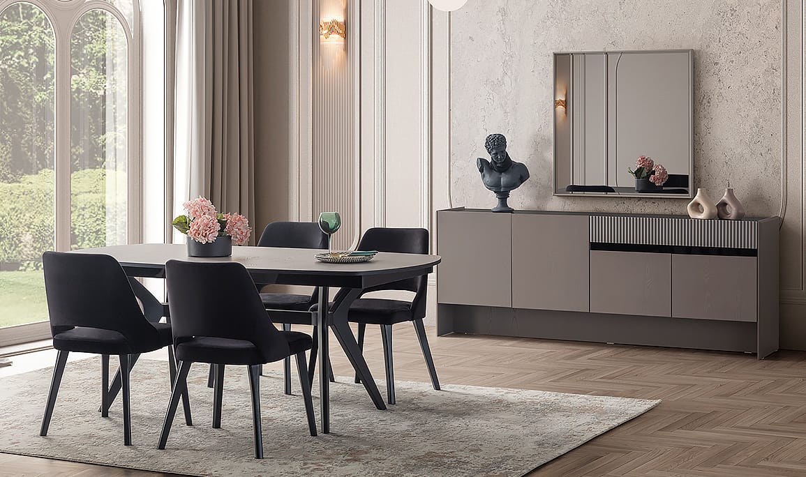 Medusa Home Mobilya - Glorya Yemek Odası