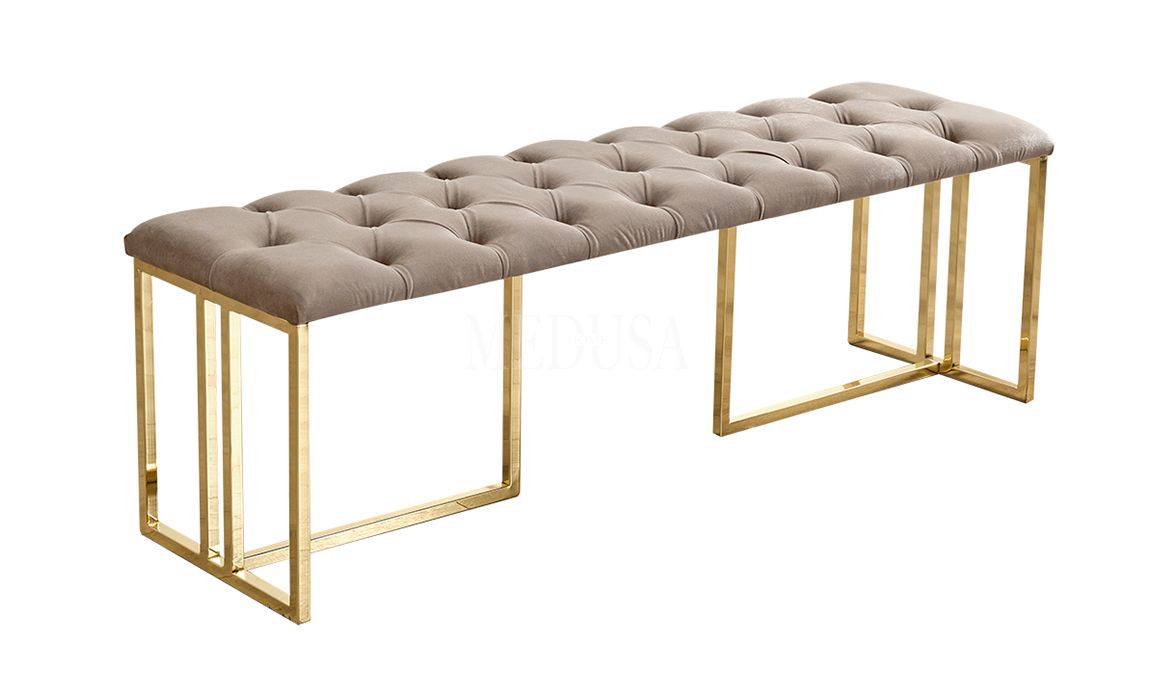 Medusa Home Mobilya - Golden Bench