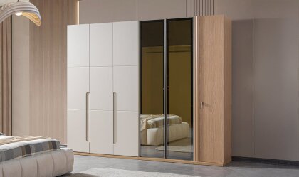 Medusa Home Mobilya - Golf 6 Kapılı Gardırop