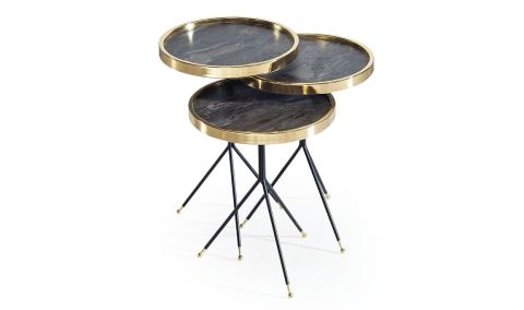 Medusa Home Mobilya - Golf Marble Zigon Sehpa