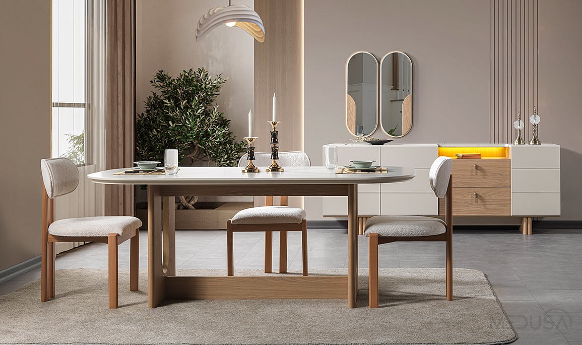 Medusa Home Mobilya - Golf Yemek Odası
