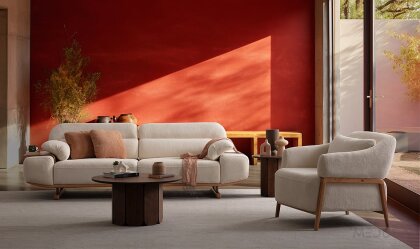 Medusa Home Mobilya - Gondol Üçlü Koltuk