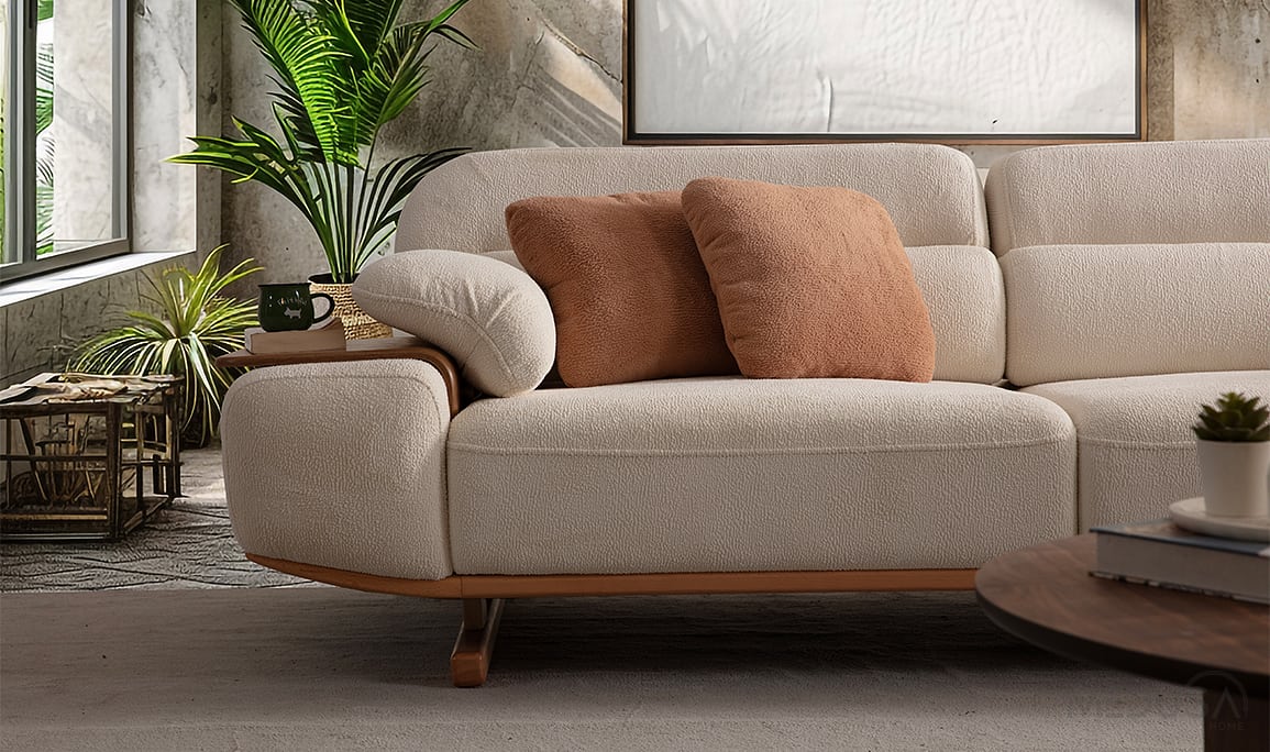 Medusa Home Mobilya - Gondol Üçlü Koltuk