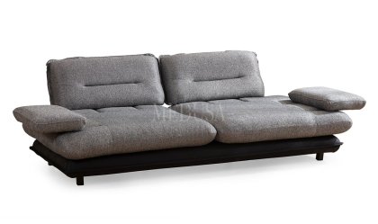 Medusa Home Mobilya - Gradyan Antrasit Üçlü Koltuk