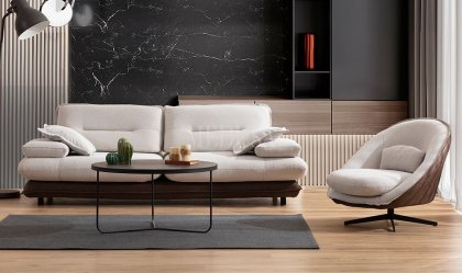 Medusa Home Mobilya - Gradyan Beyaz Koltuk Takımı