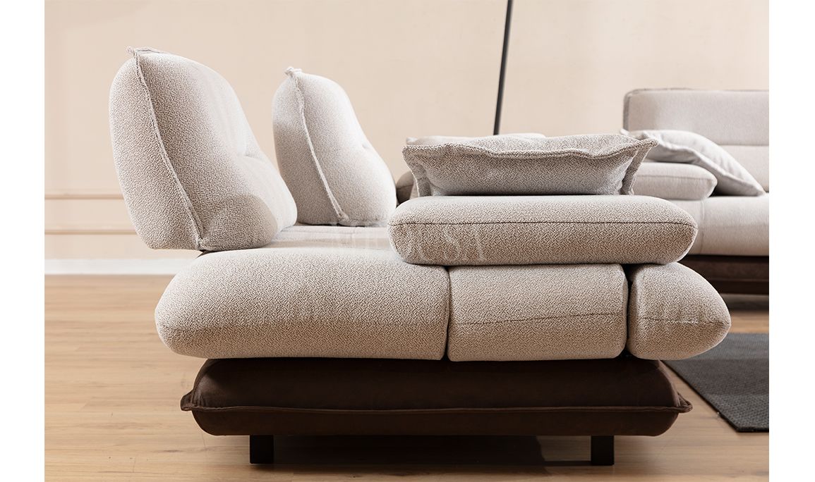 Medusa Home Mobilya - Gradyan Beyaz Koltuk Takımı