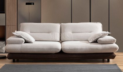 Medusa Home - Gradyan Beyaz Üçlü Koltuk Medusa Home - Gradyan Beyaz Üçlü Koltuk