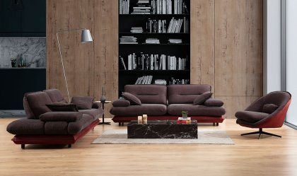 Medusa Home - Gradyan Bordo Koltuk Takımı Medusa Home - Gradyan Bordo Koltuk Takımı