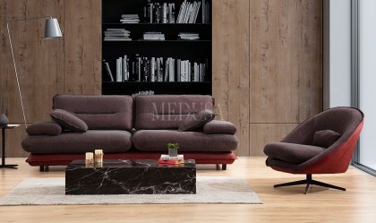 Medusa Home Mobilya - Gradyan Bordo Koltuk Takımı