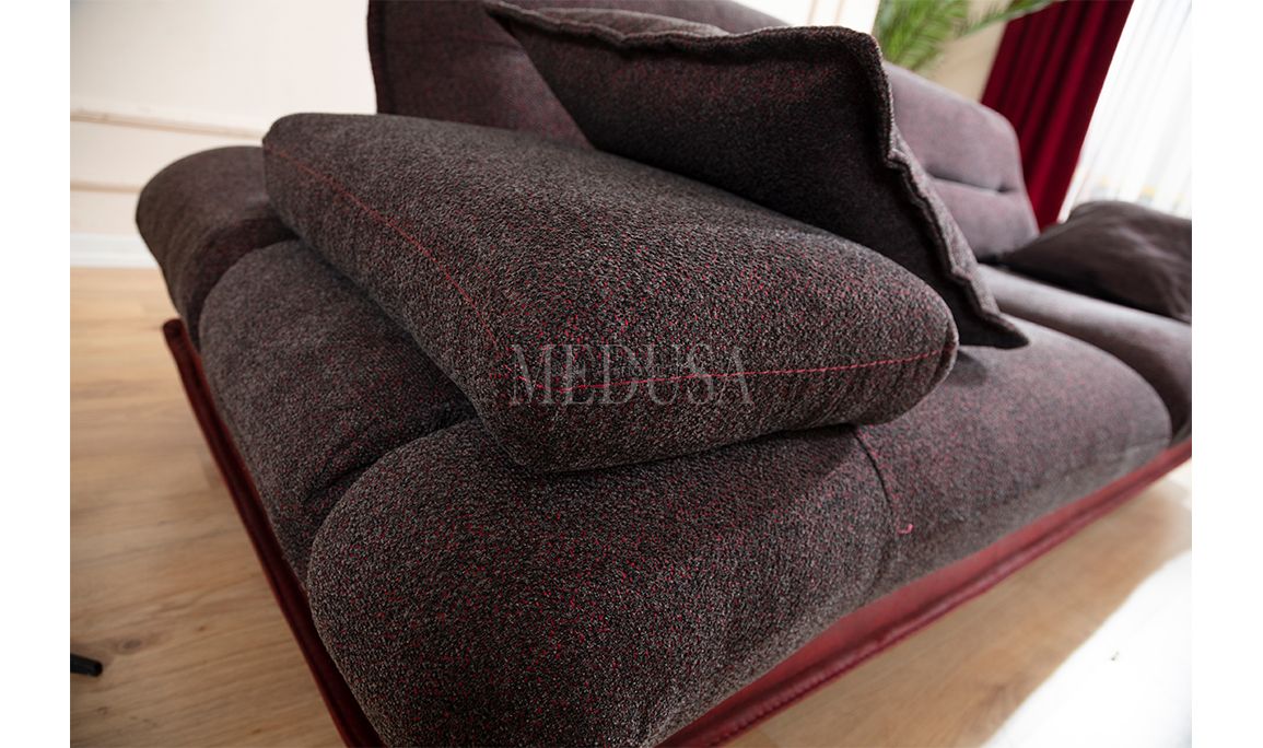 Medusa Home Mobilya - Gradyan Bordo Koltuk Takımı