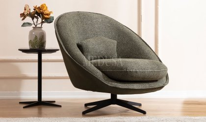 Medusa Home Mobilya - Gradyan Yeşil Berjer