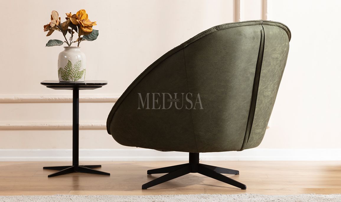 Medusa Home Mobilya - Gradyan Yeşil Berjer