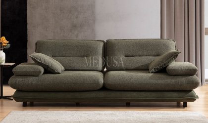 Medusa Home - Gradyan Yeşil Üçlü Koltuk Medusa Home - Gradyan Yeşil Üçlü Koltuk