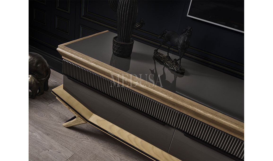 Medusa Home Mobilya - Grand Antrasit Tv Ünitesi