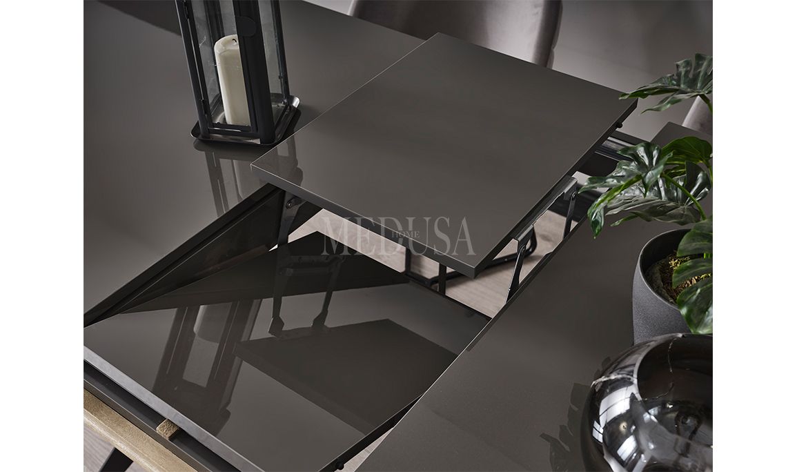 Medusa Home Mobilya - Grand Antrasit Yemek Masası