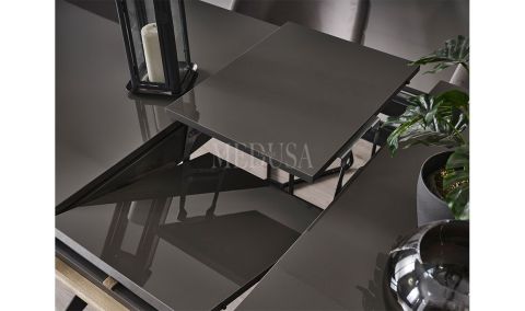 Medusa Home Mobilya - Grand Antrasit Yemek Masası