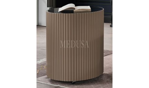 Medusa Home - Guard Capuccino Gold Yan Sehpa Medusa Home - Guard Capuccino Gold Yan Sehpa