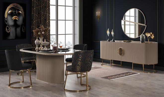 Guard Capuccino Gold Yemek Odası