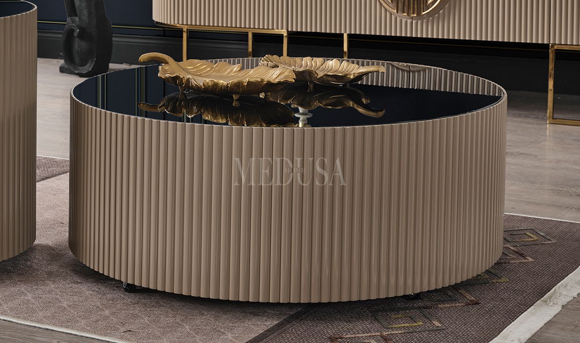 Medusa Home Mobilya - Guard Capuccino Gold Yemek Odası