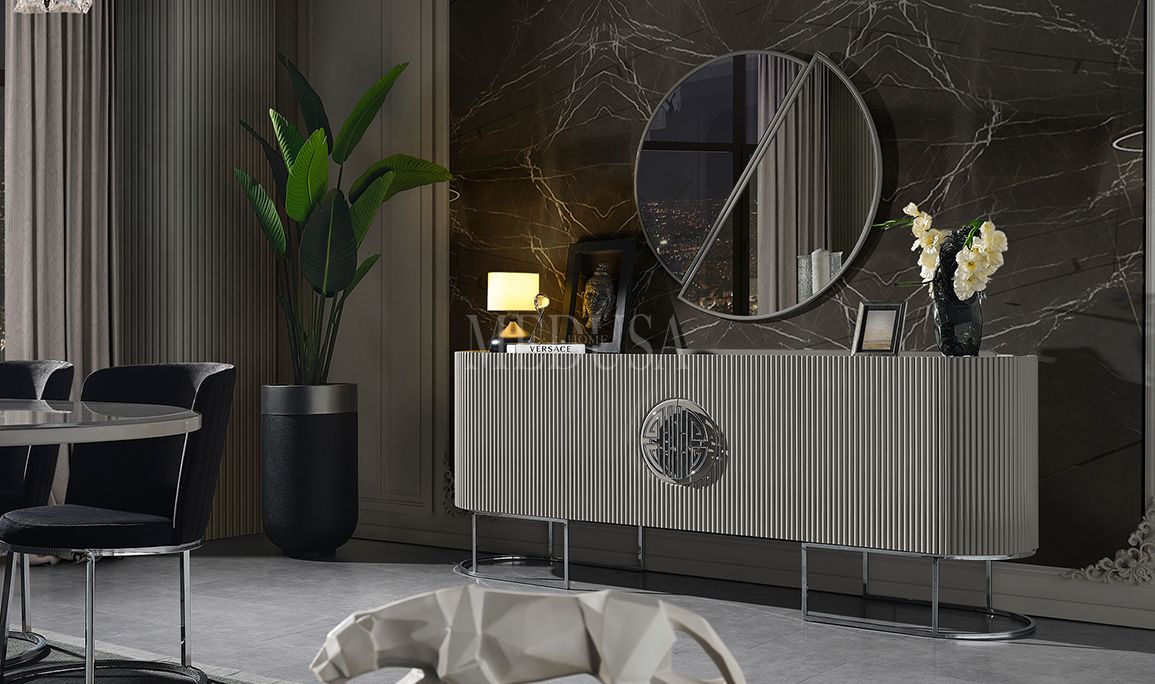 Medusa Home Mobilya - Guard Duman Gri Konsol