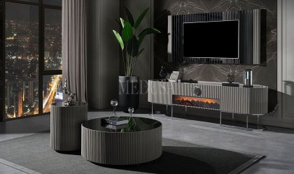 Medusa Home Mobilya - Guard Duman Gri Yemek Odası