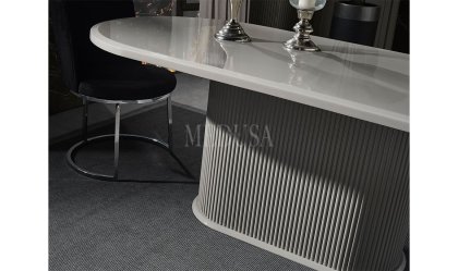 Medusa Home Mobilya - Guard Duman Gri Yemek Odası