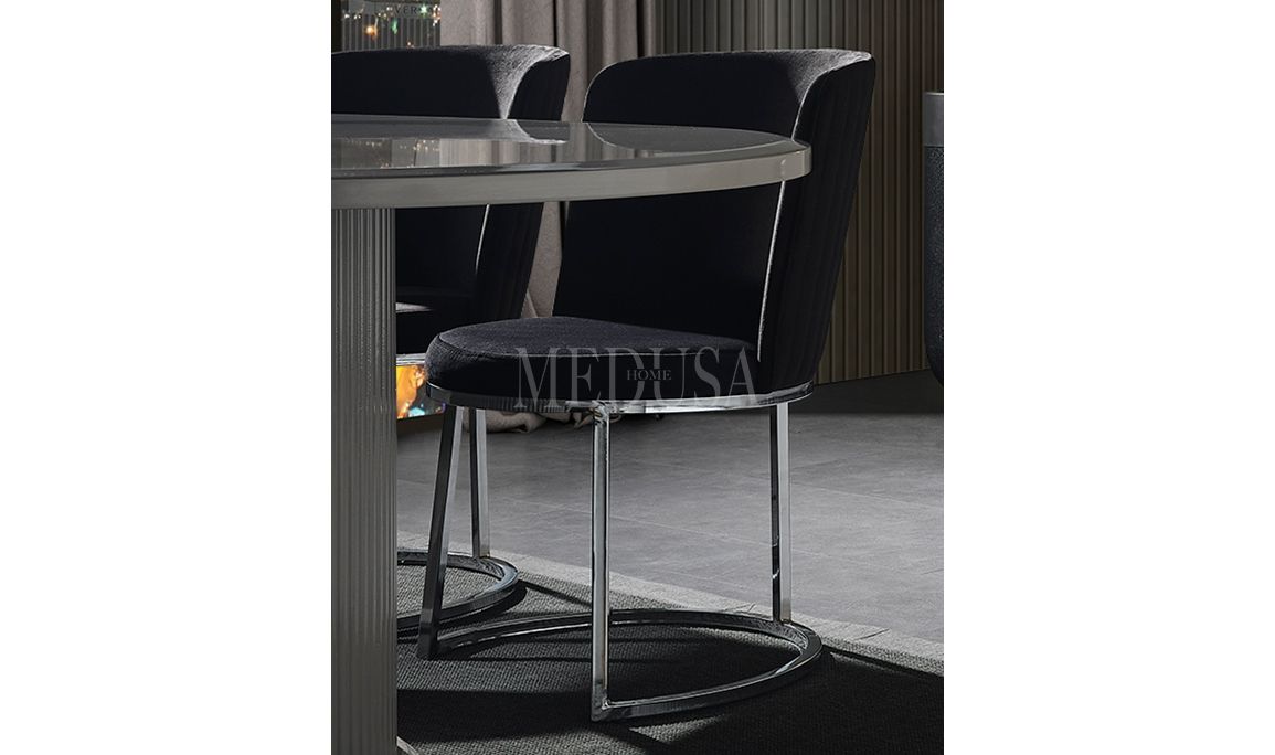 Medusa Home Mobilya - Guard Duman Gri Yemek Odası