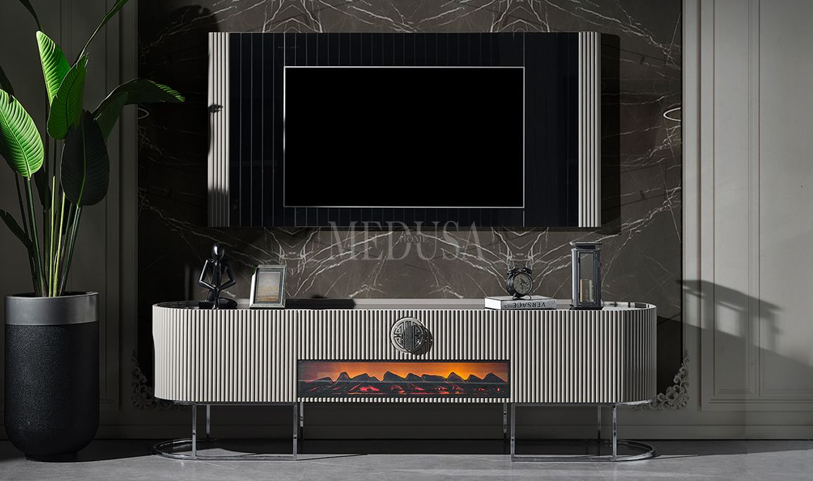 Medusa Home Mobilya - Guard Duman Gri Yemek Odası