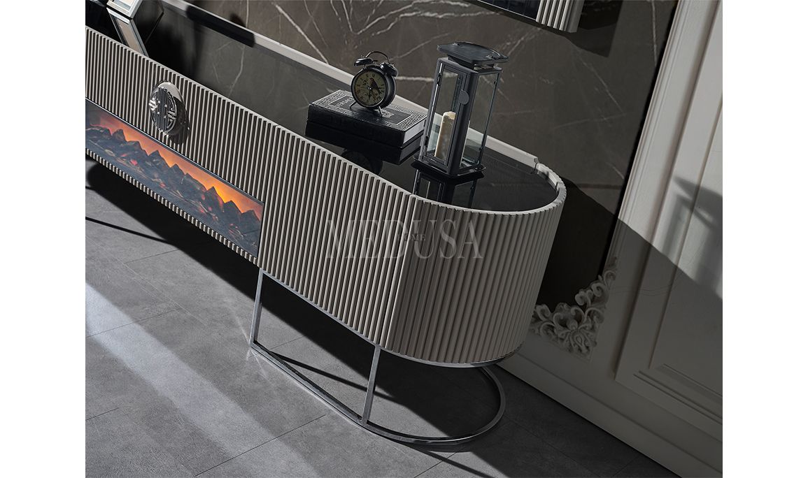 Medusa Home Mobilya - Guard Duman Gri Yemek Odası