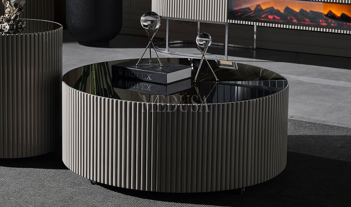 Medusa Home Mobilya - Guard Duman Gri Yemek Odası