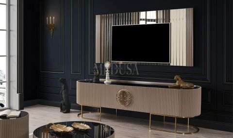 Medusa Home Mobilya - Guard Capuccino Gold Tv Ünitesi