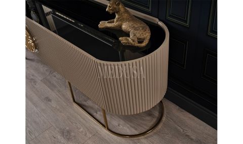 Medusa Home Mobilya - Guard Capuccino Gold Tv Ünitesi