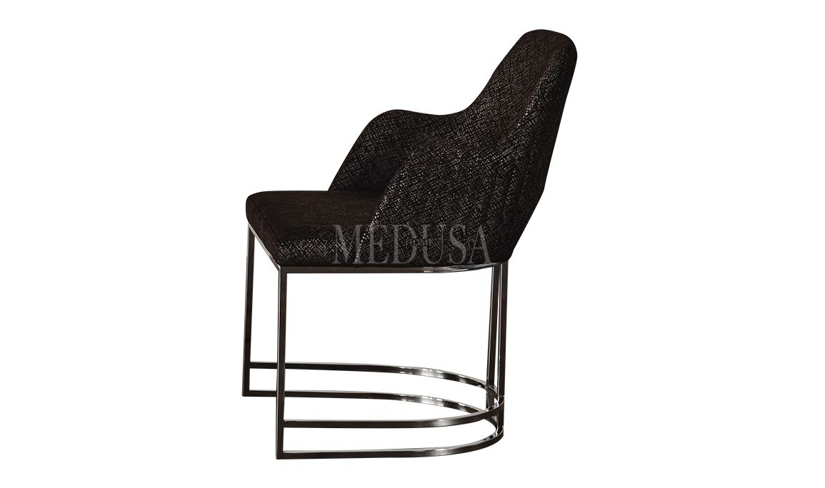 Medusa Home Mobilya - Gucci Antrasit Sandalye
