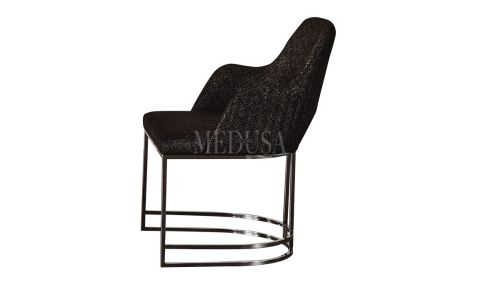 Medusa Home Mobilya - Gucci Antrasit Sandalye