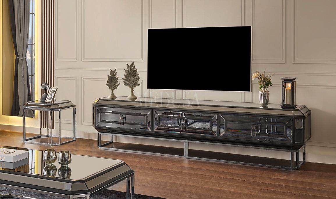 Medusa Home Mobilya - Gucci Antrasit Tv Ünitesi
