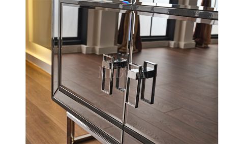 Medusa Home Mobilya - Gucci Antrasit Yemek Odası