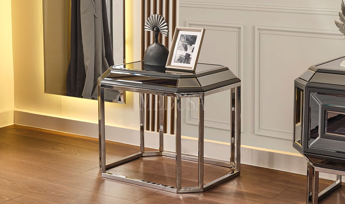 Medusa Home Mobilya - Gucci Antrasit Yemek Odası