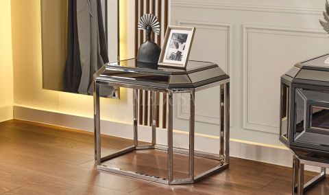 Medusa Home Mobilya - Gucci Antrasit Yemek Odası