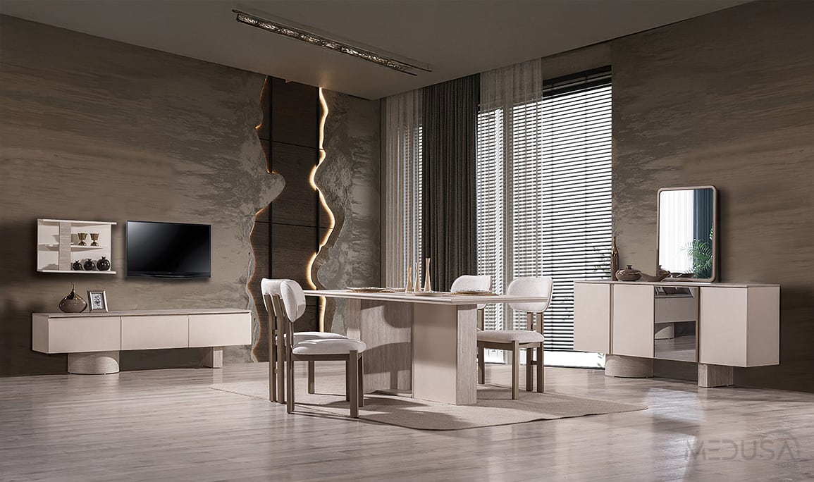 Medusa Home Mobilya - Gucci Yemek Odası