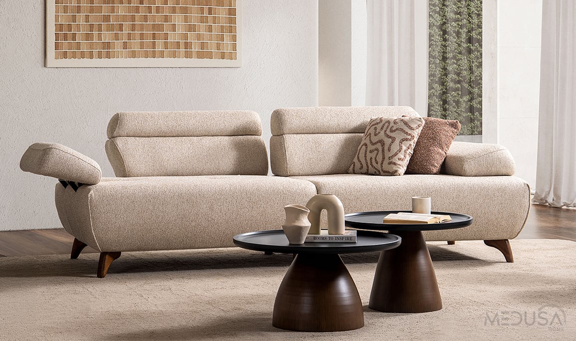 Medusa Home Mobilya - Gusto Üçlü Koltuk