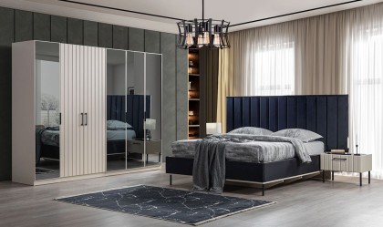 Medusa Home Mobilya - Hazel Yatak Odası - Metal Yatak Odası Medusa Home Mobilya - Hazel Yatak Odası - Metal Yatak Odası