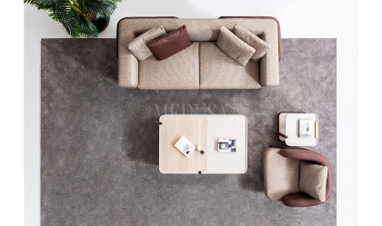 Medusa Home Mobilya - Hera Üçlü Koltuk