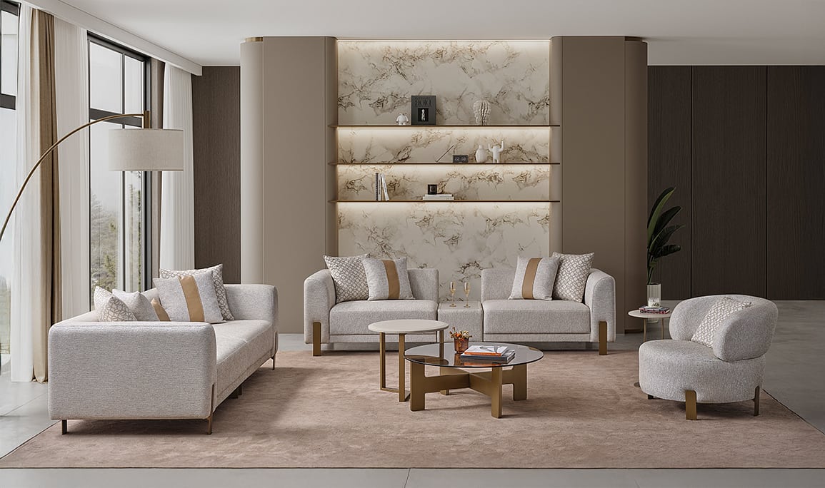 Medusa Home Mobilya - Heris Koltuk Takımı