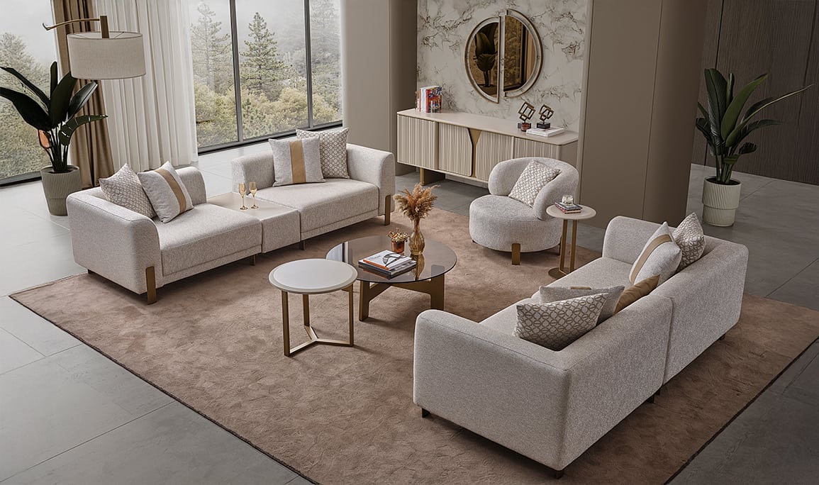 Medusa Home Mobilya - Heris Koltuk Takımı