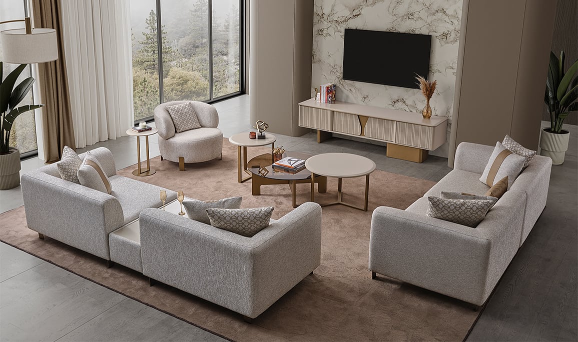 Medusa Home Mobilya - Heris Koltuk Takımı